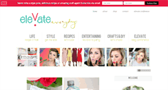 Desktop Screenshot of elevate-everyday.com